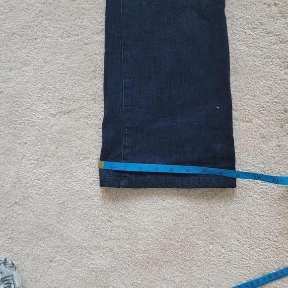 Michael Kors Boot Cut Dark Wash Jeans Size 4 - Picture 12 of 15